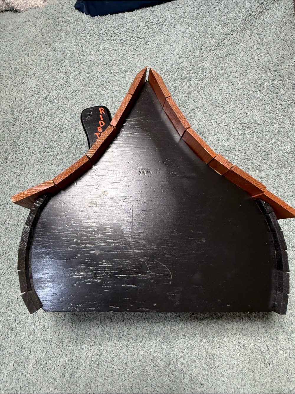 Wooden Harley Davidson Hanging Bird House - Picture 3 of 13